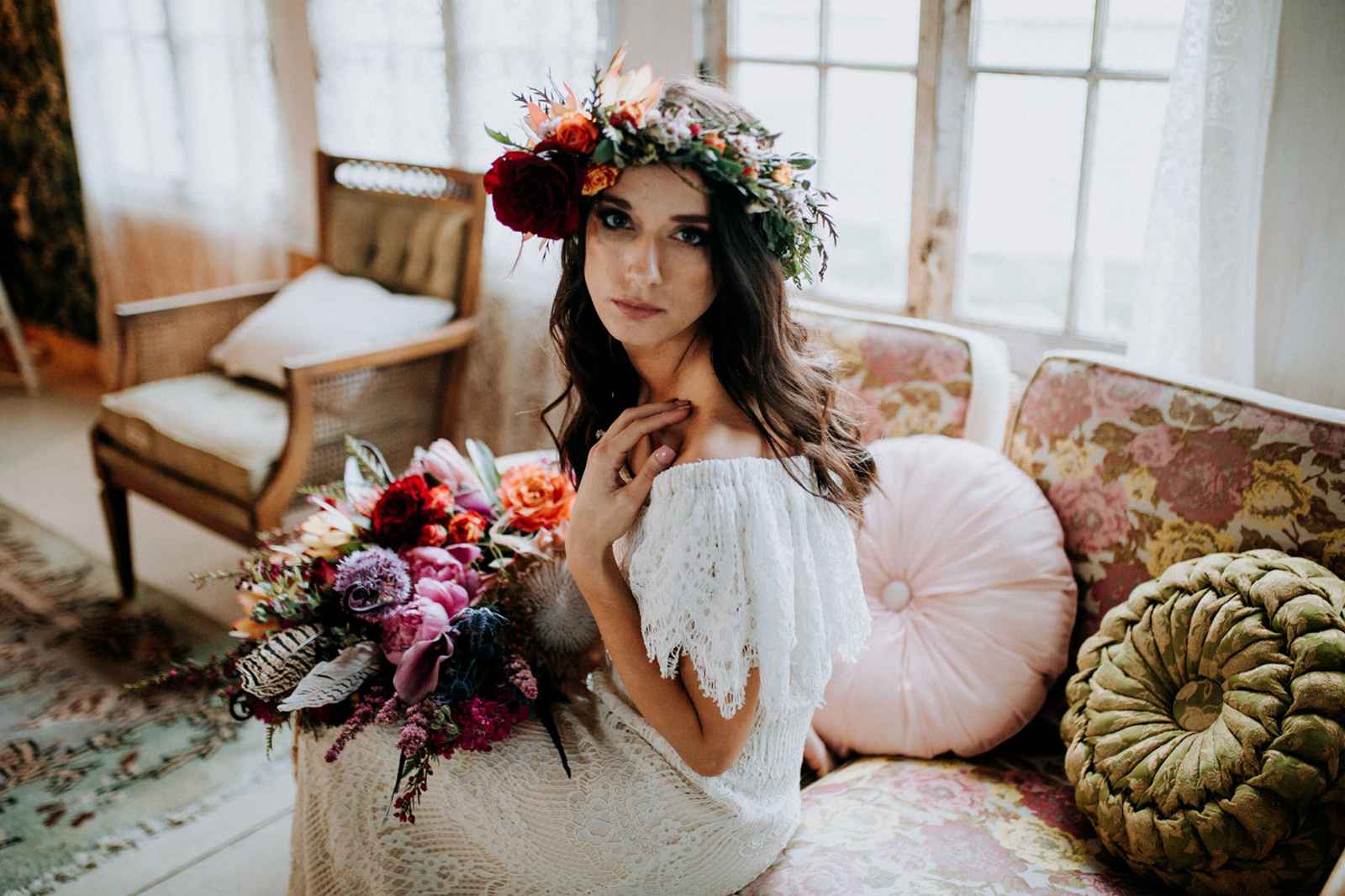 Styled Shoot at Sundance Studios. Photographed by Brick & Pine Photography, Wedding Planning by Celebrated Events